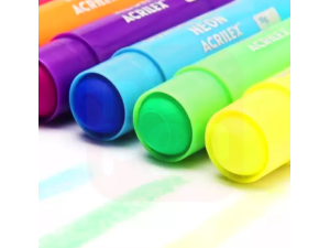 Guache Bastão Neon 6 Cores – Acrilex