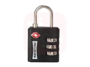 Cadeado TSA Com Combinação Sestini